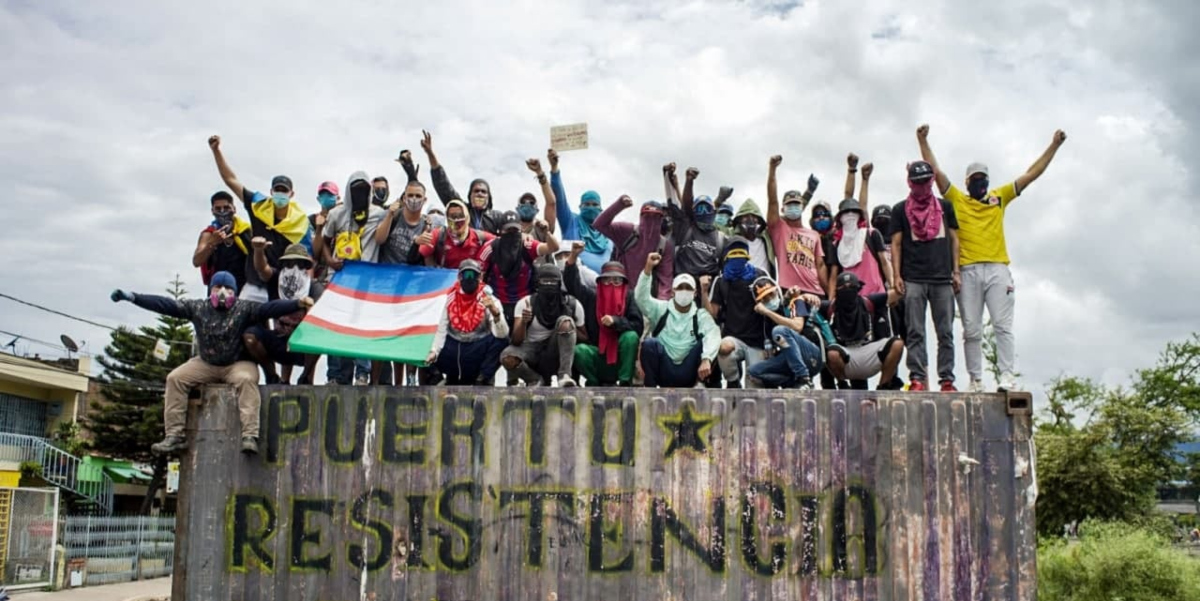 Immagini del popolo colombiano