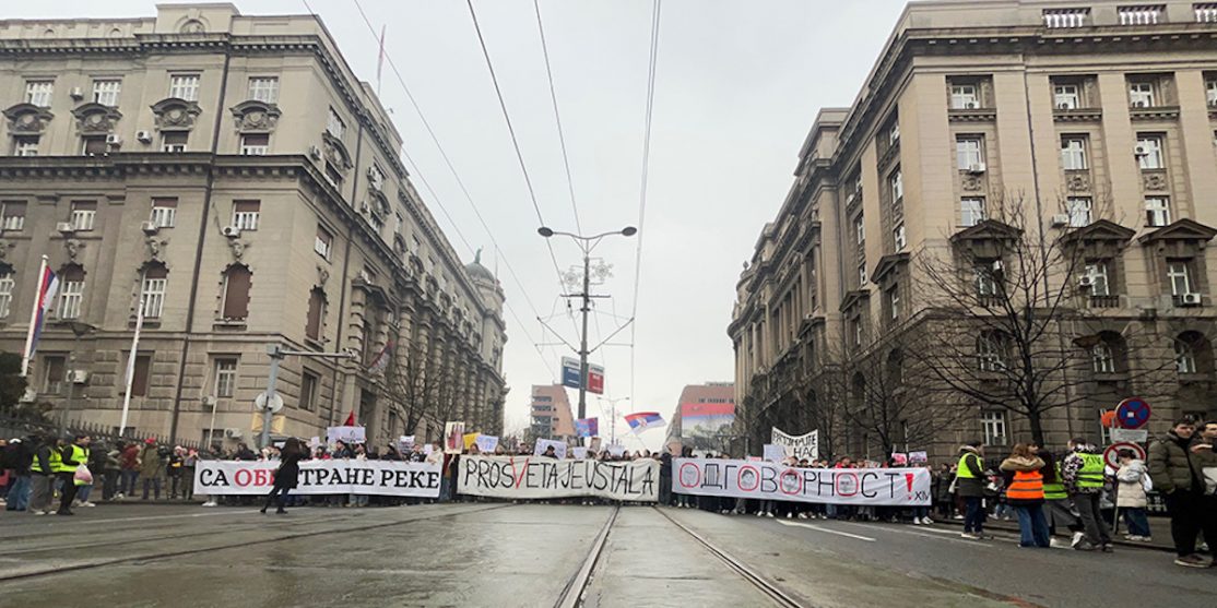 Proteste Serbia-M.Moratti – OBCBT